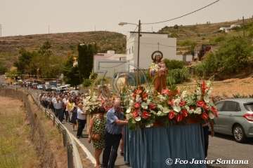 La Breña procesiona a sus patronos con la polémica de la gala Drag Queen aún latente (Foto Francisco Javier Santana)